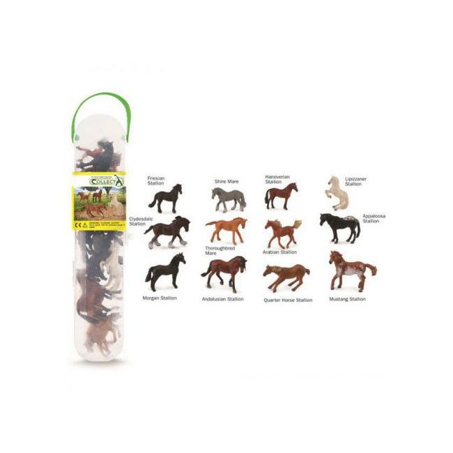 Cutie cu 12 minifigurine caluti - okecola1109c