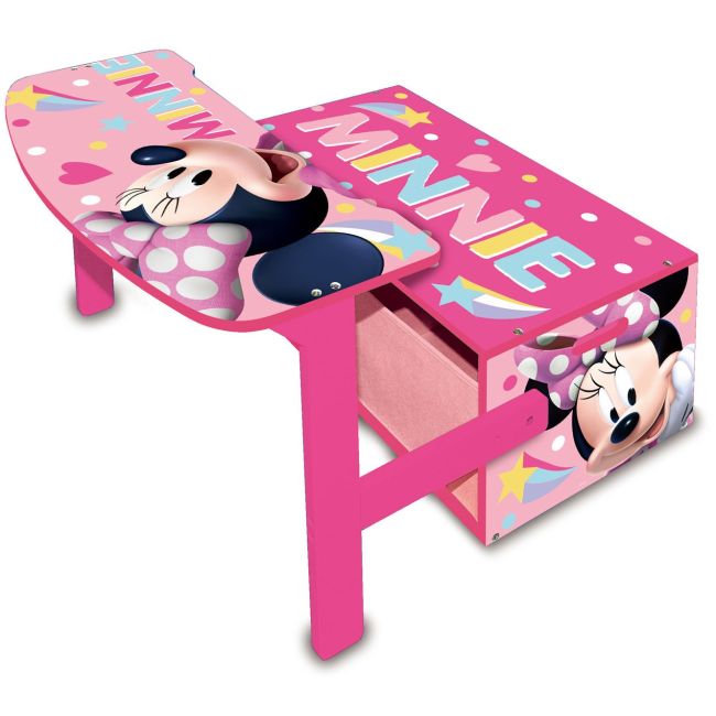 Mobilier 2 in 1 pentru depozitare jucarii Minnie's Bow-tique BBXWD13980