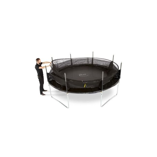 Set trambulina cu plasa de protectie telescopica 305 cm  zone ii evolution plum - okeplum30237