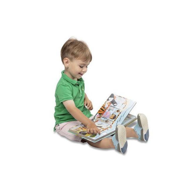 Carticica copii caravana safari - poke-a-dot melissa & doug - okemd31348