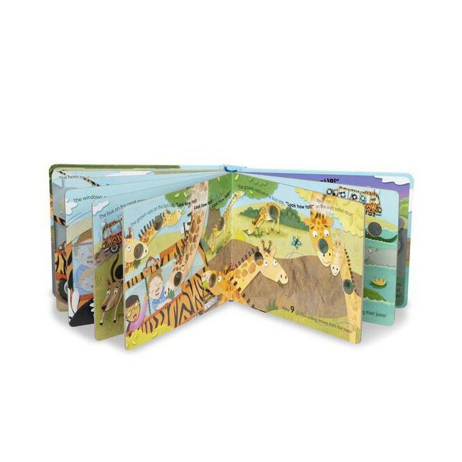 Carticica copii caravana safari - poke-a-dot melissa & doug - okemd31348