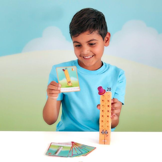 Mathlink®cubes numberblocks in engleza set de activitati de la 11 - 20