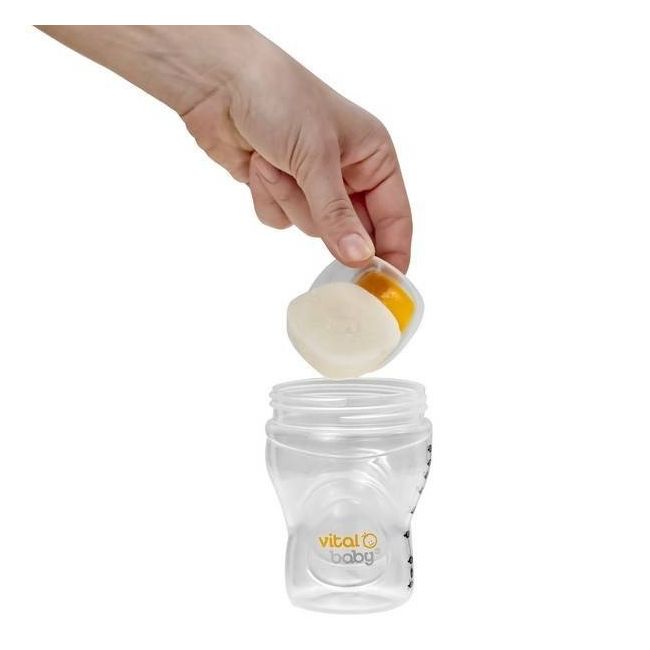 8 Recipiente mici pentru congelat Press 'n' Pop 4 luni+, 30 ml, Vital Baby OMDVB443010