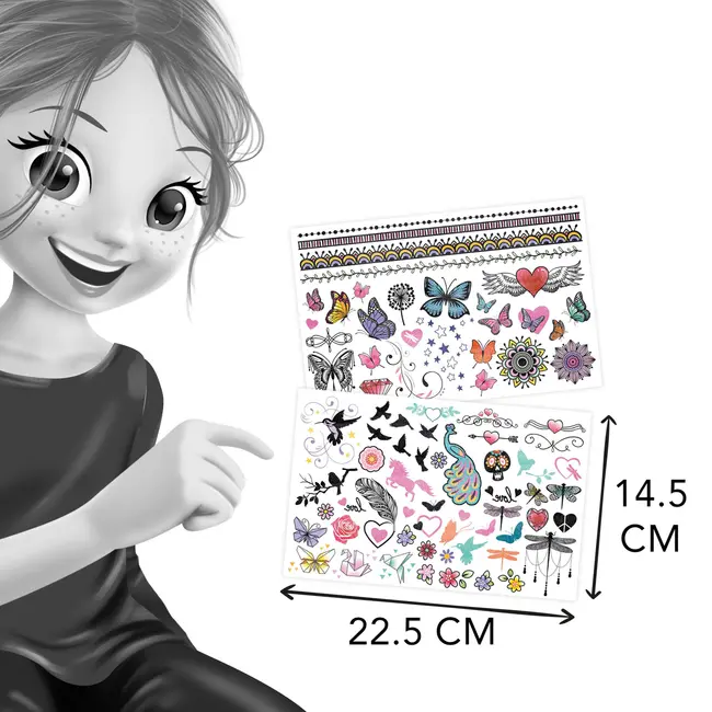 75 tatuaje - fete bkta004