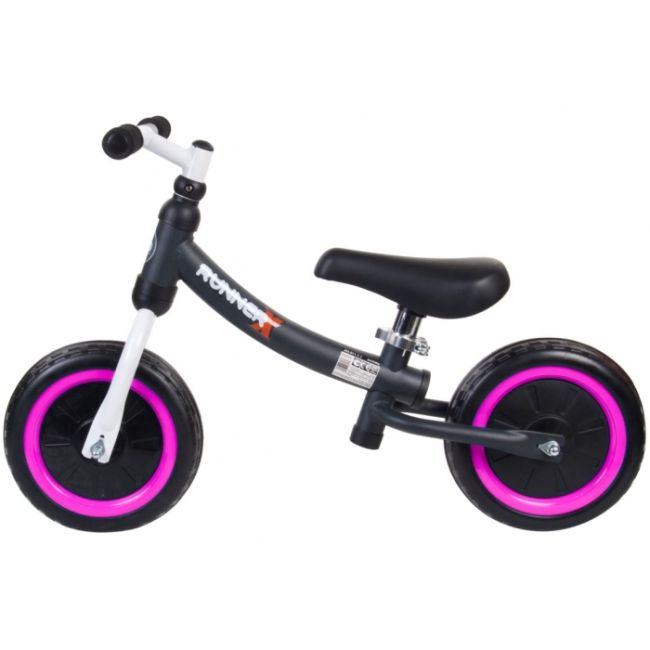Bicicleta fara pedale sun baby 011 runnerx - purple black edeedij02.011.1.2