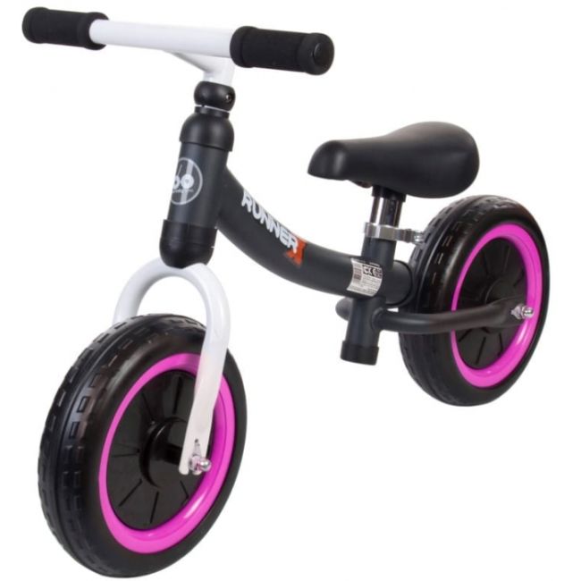 Bicicleta fara pedale sun baby 011 runnerx - purple black edeedij02.011.1.2