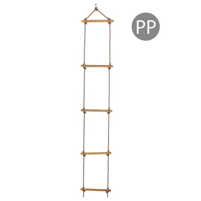 Scara cu trepte de lemn pp 2,5 m (1,80 m) 5 trepte - okekbt324.003.010.001
