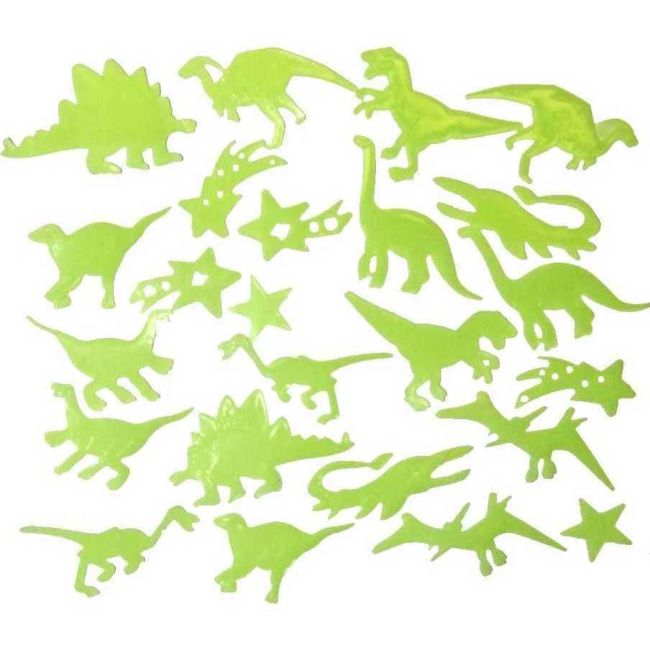Set 24 piese Fosforescente Dinozauri Bambinice BN039 BBJBN039_Parasaur