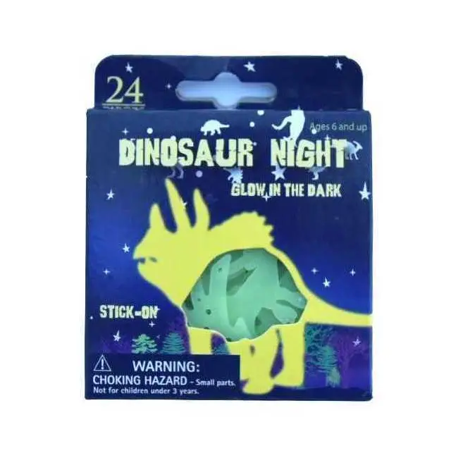 Set 24 piese Fosforescente Dinozauri Bambinice BN039 BBJBN039_Triceraptos