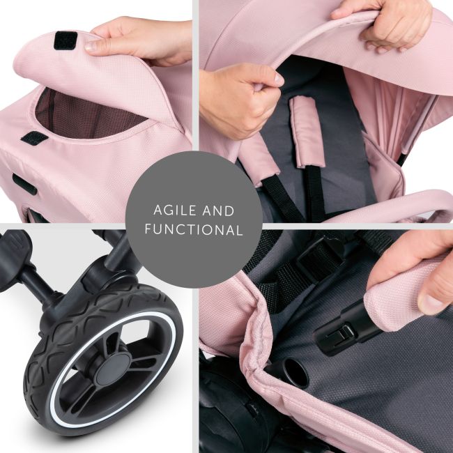 Cărucior Eagle 4S Pink Grey MGZ166031