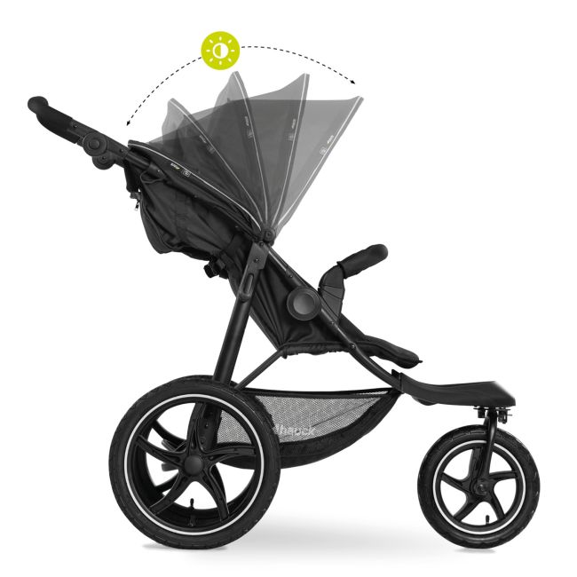 Cărucior Hauck  Runner 2 Black cu UPF 50+ MGZ274200