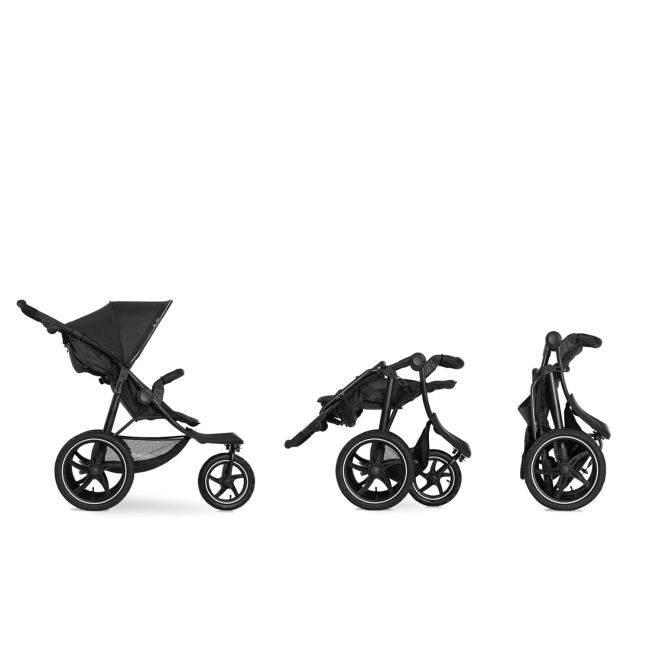 Cărucior Hauck  Runner 2 Black cu UPF 50+ MGZ274200