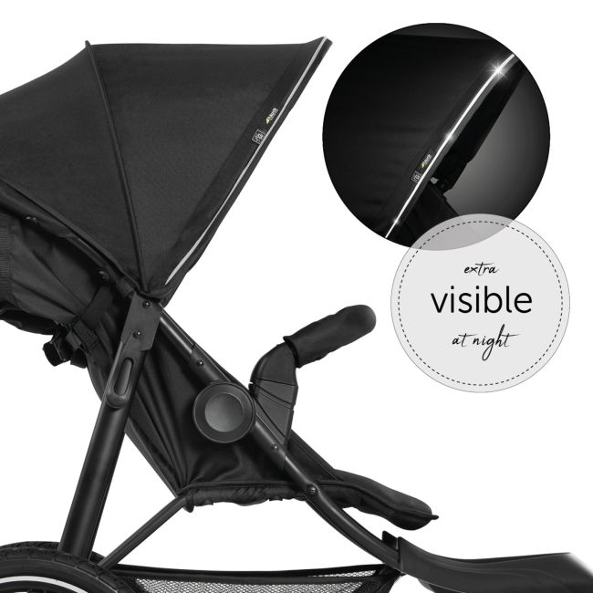 Cărucior Hauck  Runner 2 Black cu UPF 50+ MGZ274200
