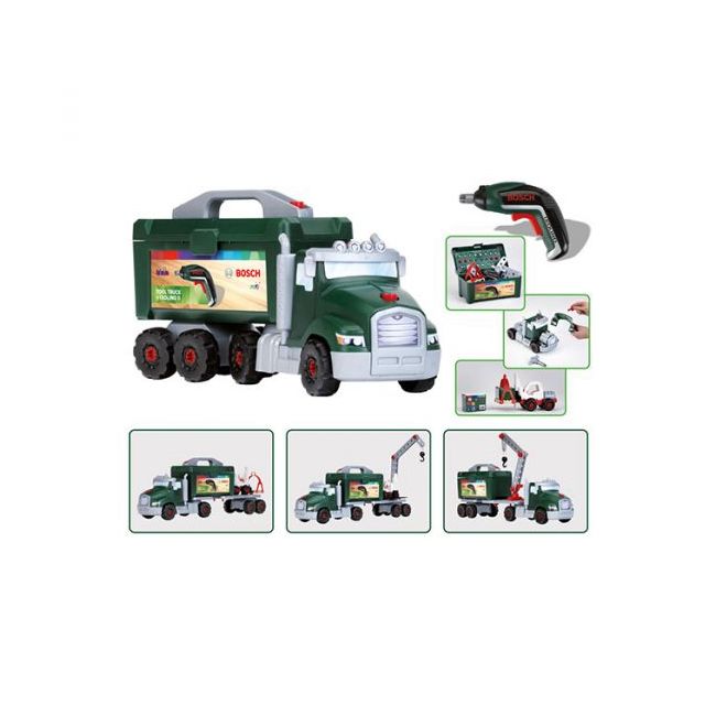 Set camion cu trusa scule ixolino bosch tk8640