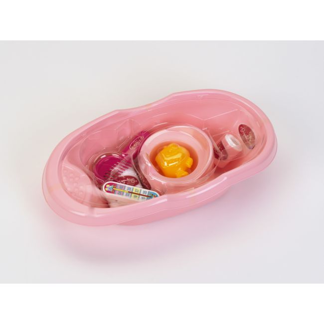 Set de baie cu accesorii pentru papusi coralie tk1647