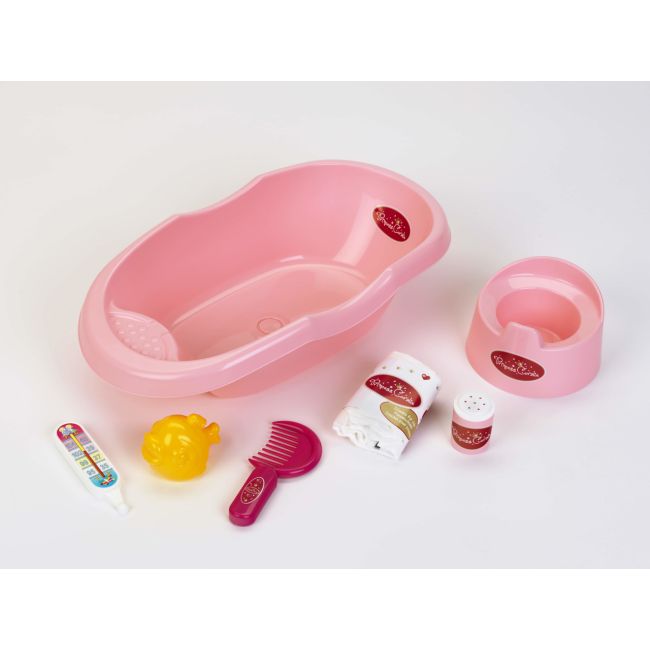 Set de baie cu accesorii pentru papusi coralie tk1647