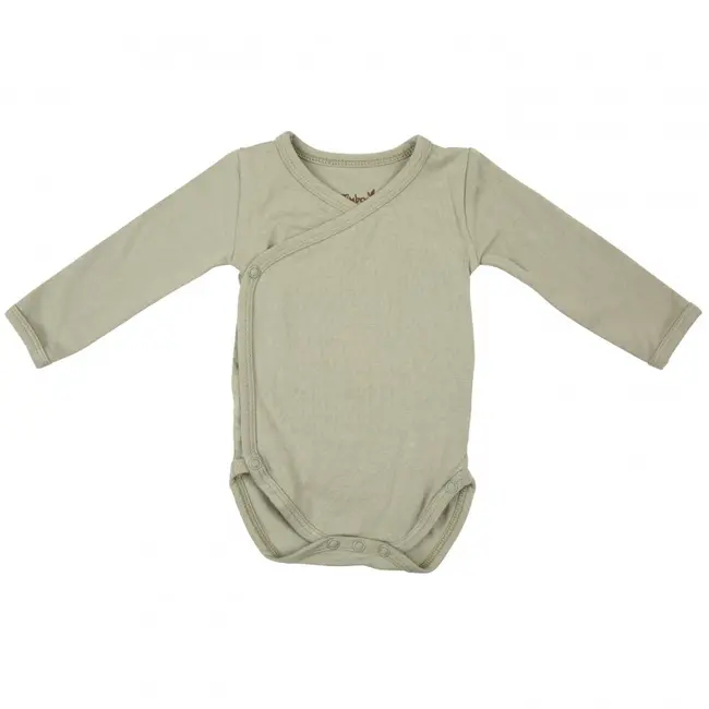 Body cu maneca lunga, din bambus whisper green 50-56 tnatm-bsx50-540