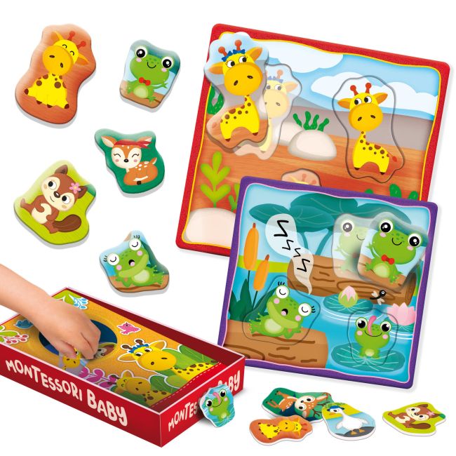 Cutiuta montessori - animalutele mele