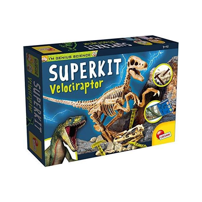 Experimentele micului geniu - kit paleontologie velociraptor