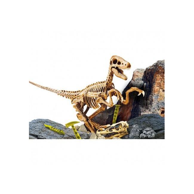 Experimentele micului geniu - kit paleontologie velociraptor