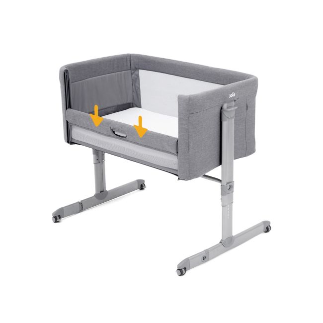 Joie - patut pliant 2 in 1 roomie gray flannel bbbp1814bagfl000