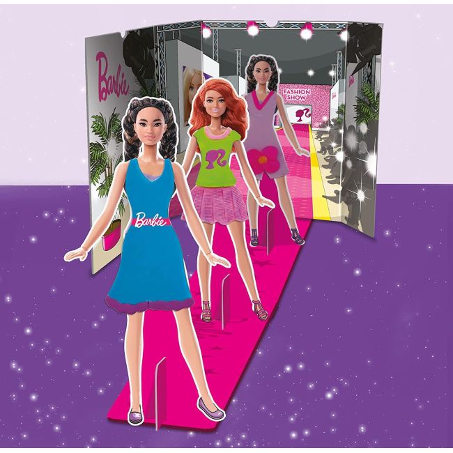 Set modelaj barbie - parada modei