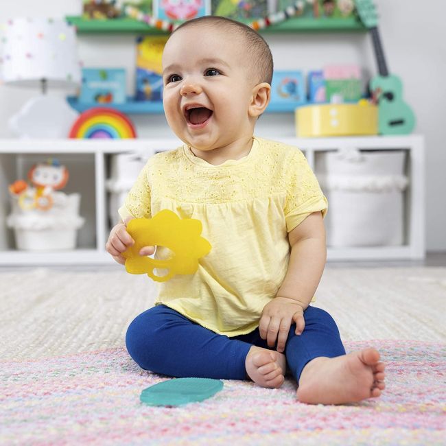Bright starts - jucarie de dentitie soare si inghetata pe bat bbb12503