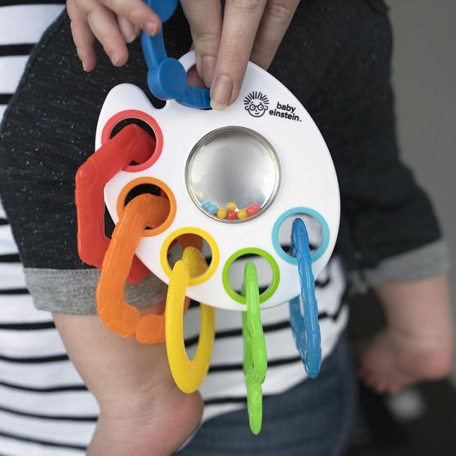 Bright starts - jucarie zornaitoare cu inele multicolore bbb12355