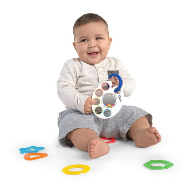 Bright starts - jucarie zornaitoare cu inele multicolore bbb12355