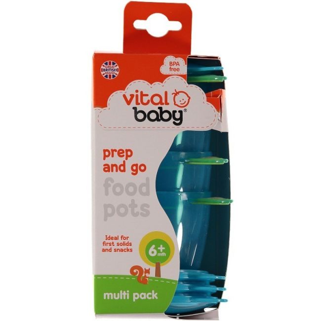 4 recipiente de stocare 6 luni+ Culoare - Orange - OMDVB443019