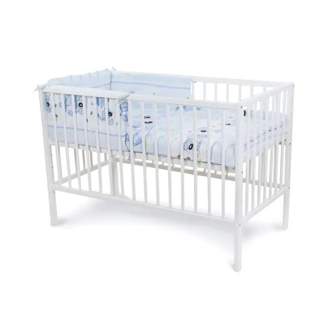 Lenjerie MyKids Catelus Albastru 4 Piese 140x70 - MYK00007175