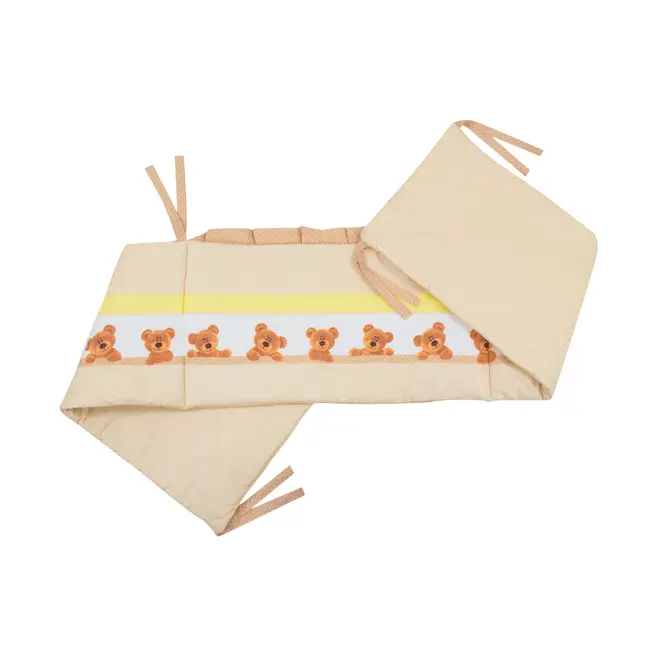 Lenjerie MyKids Teddy Bulinuta Maro 5 Piese 120x60 cm - MYK00007134