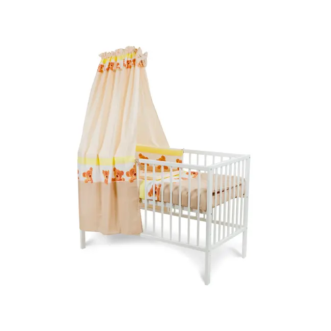 Lenjerie MyKids Teddy Bulinuta Maro 5 Piese 120x60 cm - MYK00007134