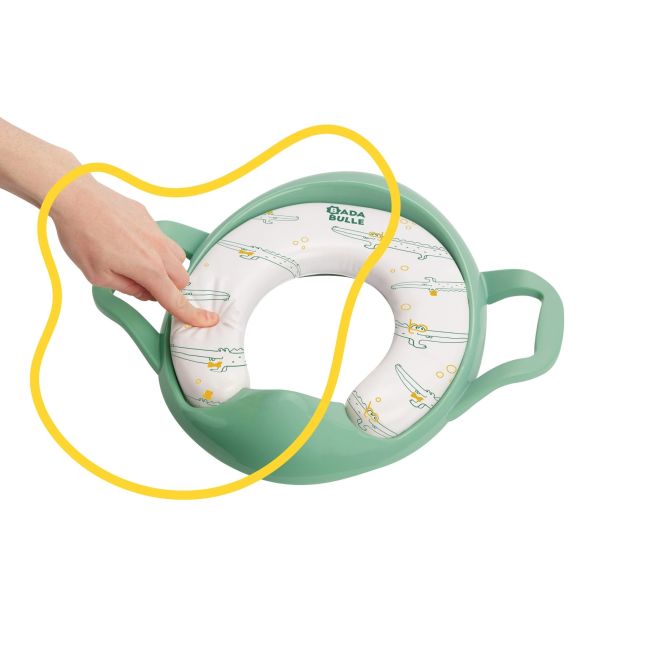 Badabulle - reductor wc cu manere verde bbbb027008