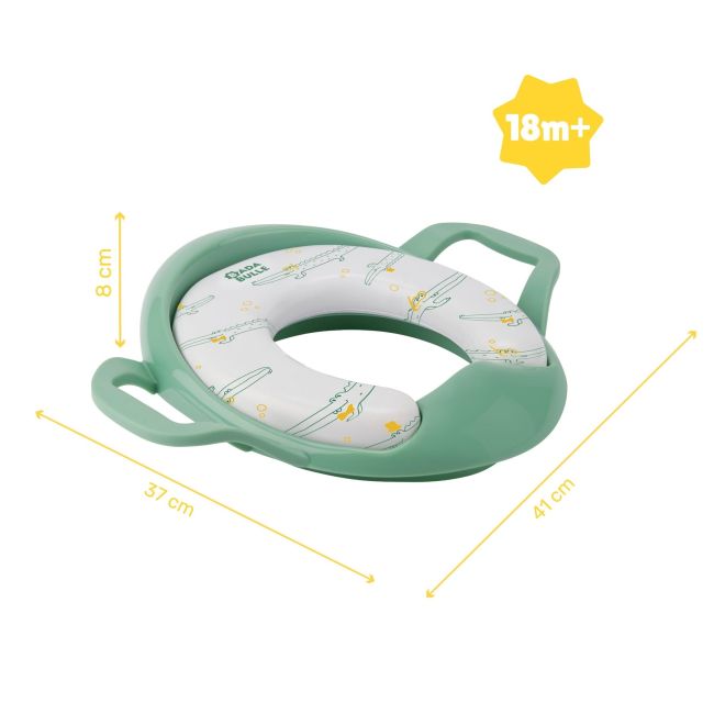 Badabulle - reductor wc cu manere verde bbbb027008