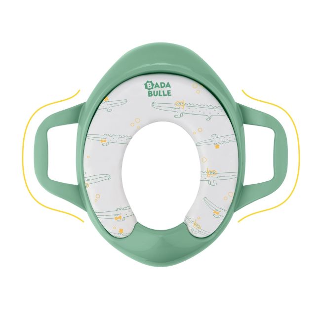 Badabulle - reductor wc cu manere verde bbbb027008