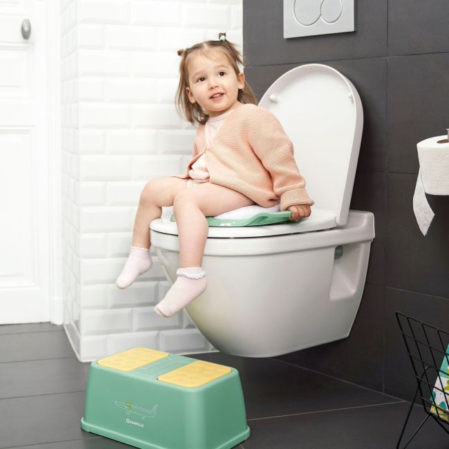 Badabulle - reductor wc cu manere verde bbbb027008