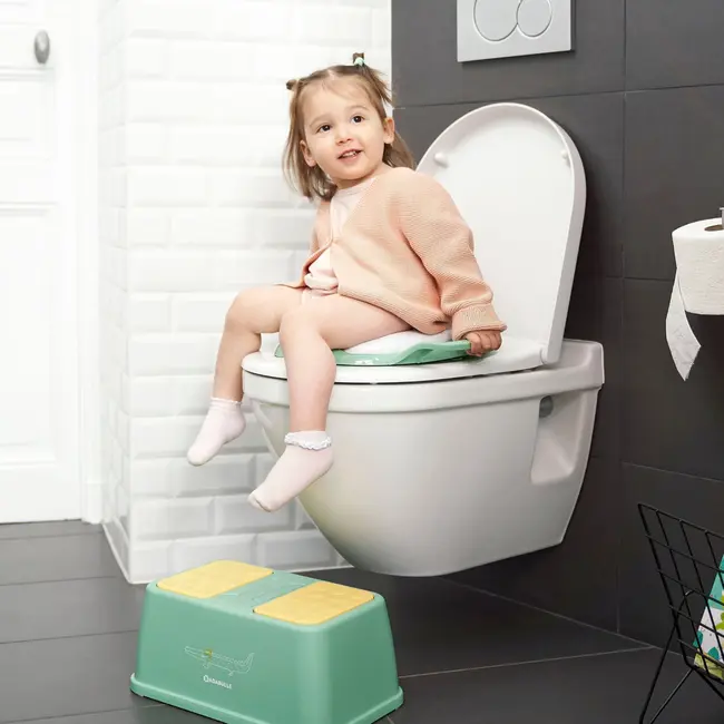 Badabulle - reductor wc cu manere verde bbbb027008