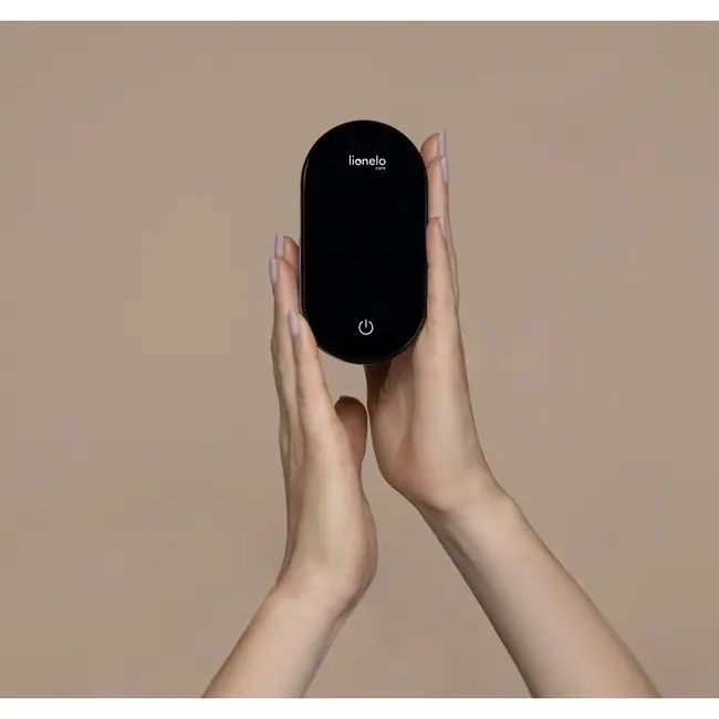 Lionelo - Pompa de san Fidi Go, Functie de masaj, Autonomie pana la 90 min, Afisaj LED, Cu accesorii, Gri Pal BYNLOC-FIDI-GO_GREY_STONE