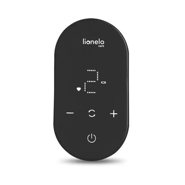 Lionelo - Pompa de san Fidi Go, Functie de masaj, Autonomie pana la 90 min, Afisaj LED, Cu accesorii, Gri Pal BYNLOC-FIDI-GO_GREY_STONE