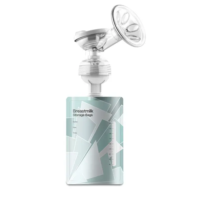 Lionelo - Pompa de san Fidi Go, Functie de masaj, Autonomie pana la 90 min, Afisaj LED, Cu accesorii, Gri Pal BYNLOC-FIDI-GO_GREY_STONE