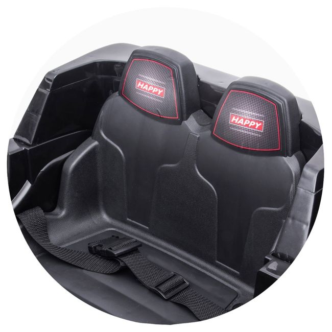 Masinuta electrica chipolino police suv black hubeljpol02201bl
