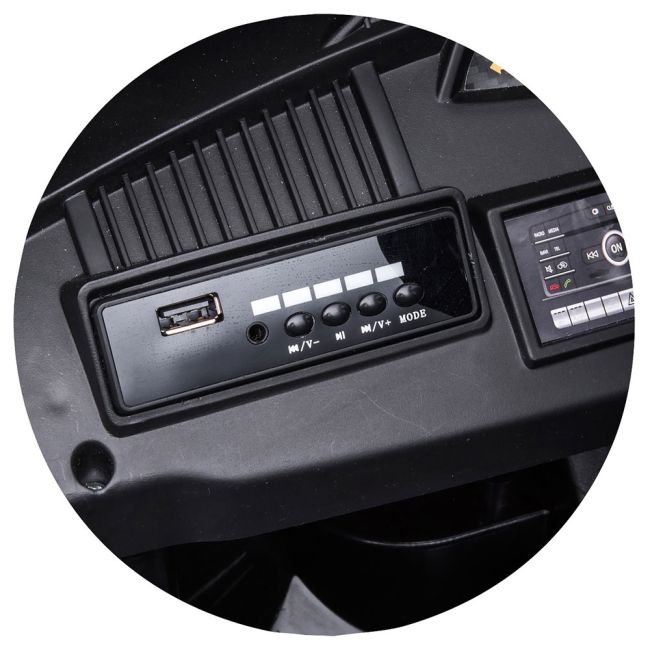 Masinuta electrica chipolino police suv black hubeljpol02201bl