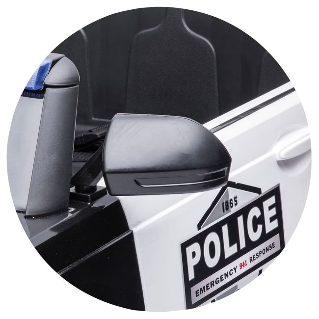 Masinuta electrica chipolino police suv black hubeljpol02201bl
