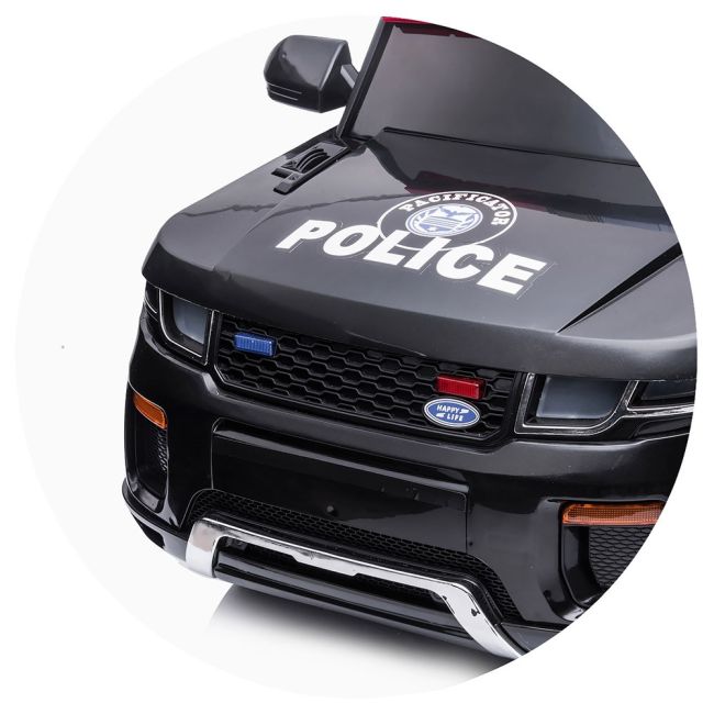 Masinuta electrica chipolino police suv black hubeljpol02201bl