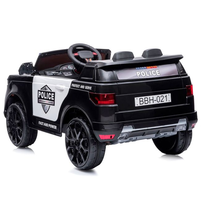 Masinuta electrica chipolino police suv black hubeljpol02201bl