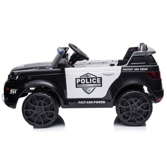 Masinuta electrica chipolino police suv black hubeljpol02201bl
