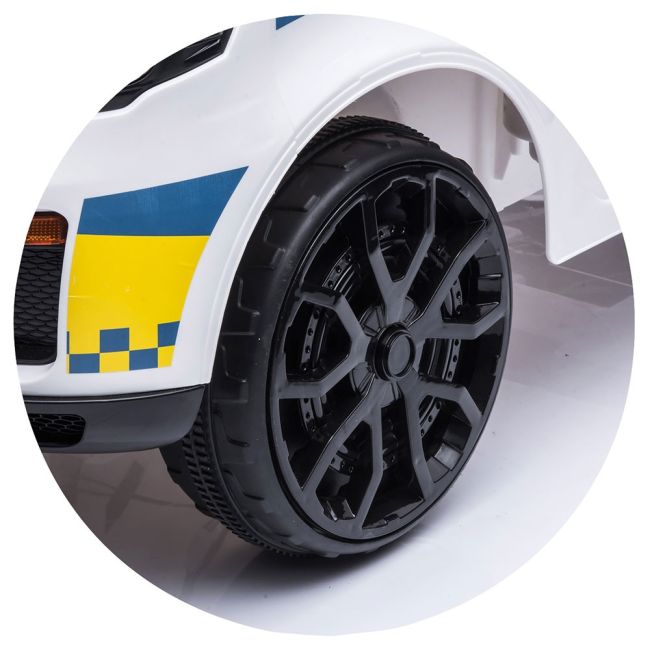 Masinuta electrica chipolino police suv white hubeljpol02202wh