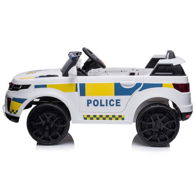 Masinuta electrica chipolino police suv white hubeljpol02202wh