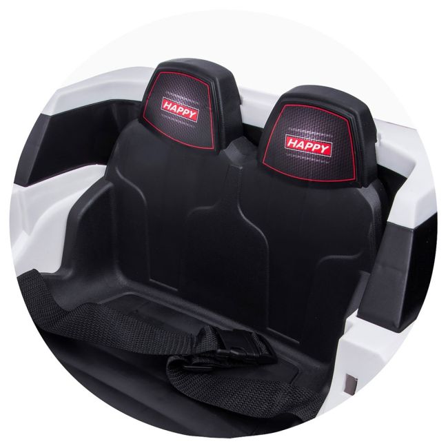 Masinuta electrica chipolino police suv white hubeljpol02202wh